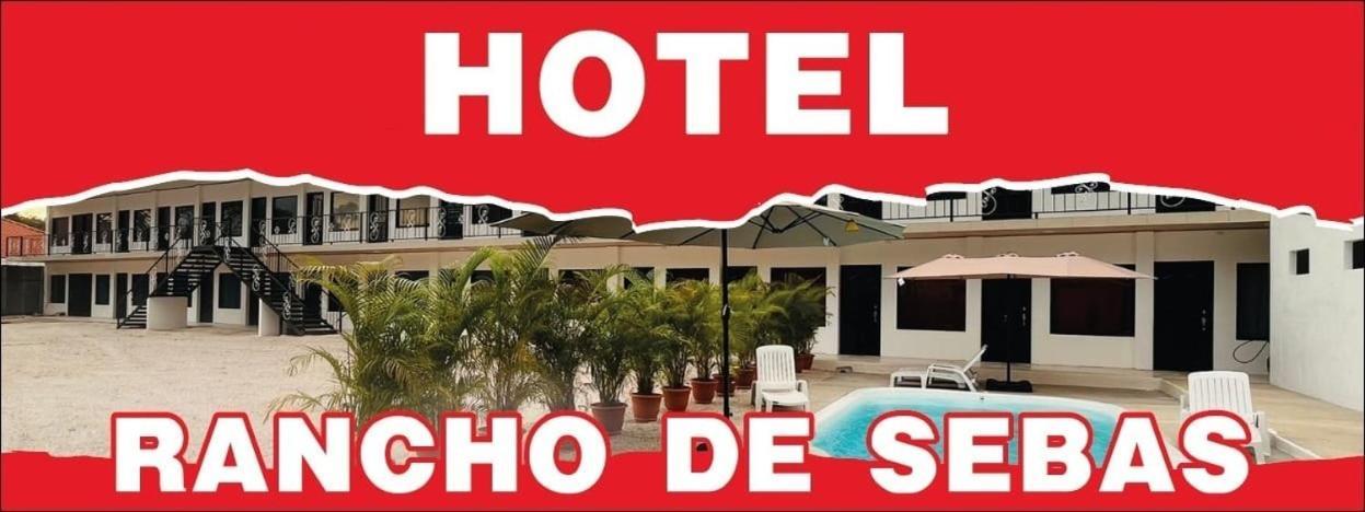 Hotel Y Restaurante Rancho De Sebas ニコヤ エクステリア 写真